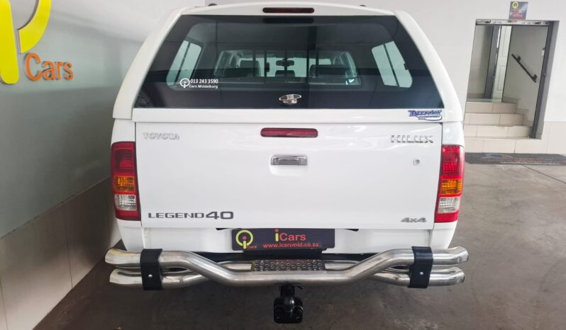 
								2010 Toyota Hilux 3.0 D-4D Legend 40 Double Cab 4×4 full									